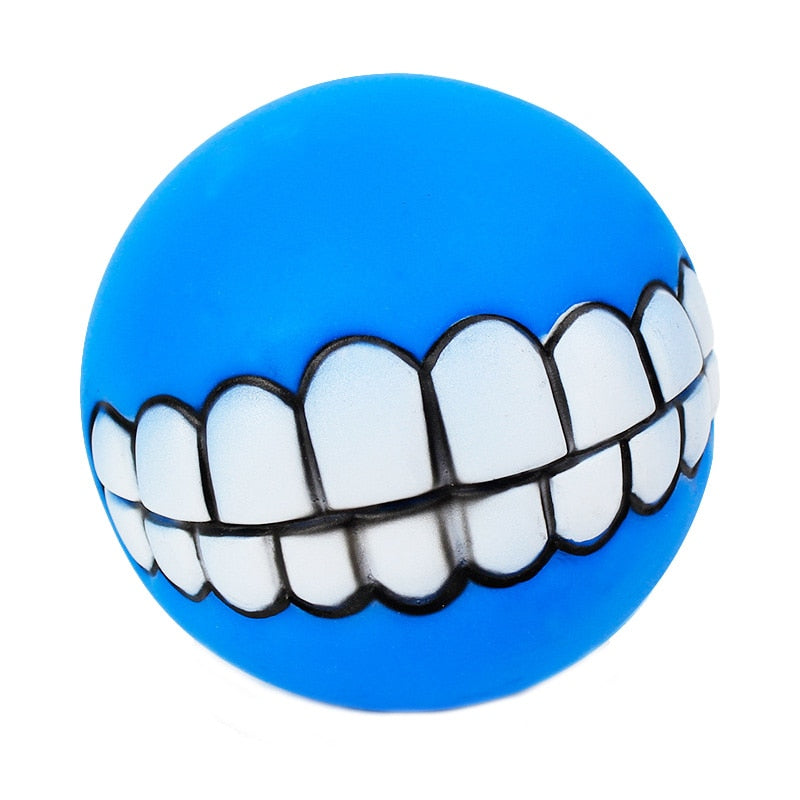 Squeaky Cleaning Tooth Dog Chew Toy