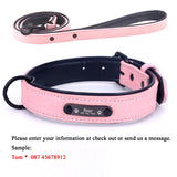 Personalized Custom Leather Dog Collar