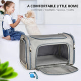 Soft Side Backpack Cat Pet Carriers Dog Travel Bags