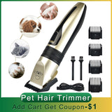 USB Electrical Pet Hair Clipper