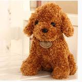 18/25 cm Simulation Dog Poodle Plush Toys