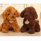 18/25 cm Simulation Dog Poodle Plush Toys