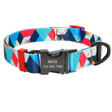 Pet Printed Nylon Engraved Collars