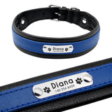 Personalized Leather Dog Collar