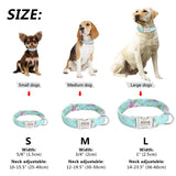 Nylon Pet Dog Tag Collar