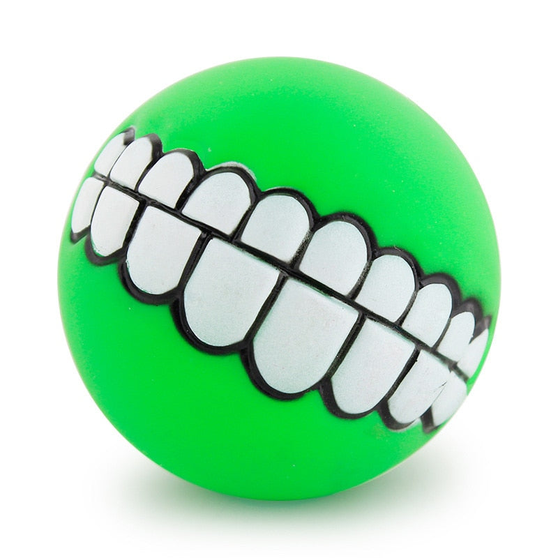 Squeaky Cleaning Tooth Dog Chew Toy