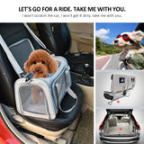 Soft Side Backpack Cat Pet Carriers Dog Travel Bags