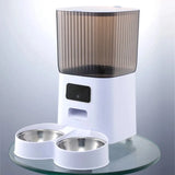 5L Double Bowls Smart Automatic Cat Feeder With Camera