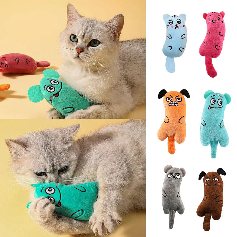 Rustle Sound Playing Toys Pillow Teeth Grinding Catnip Toys