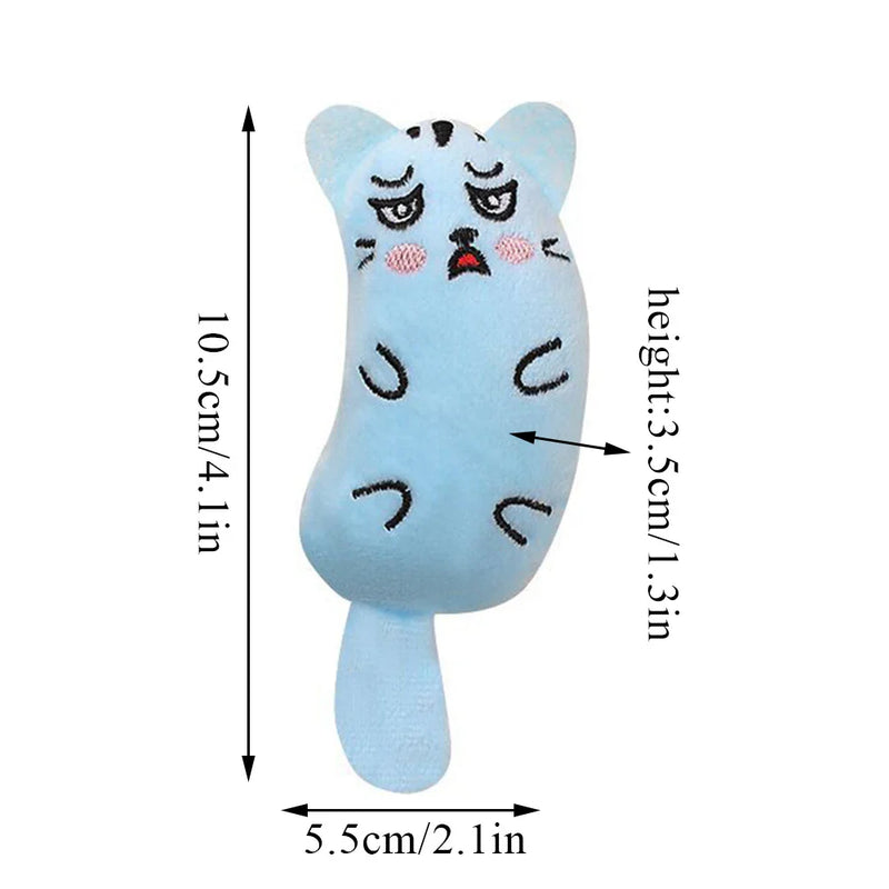 Rustle Sound Playing Toys Pillow Teeth Grinding Catnip Toys