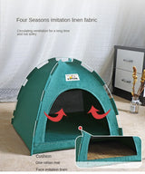 Foldable Cat House Pet Tent