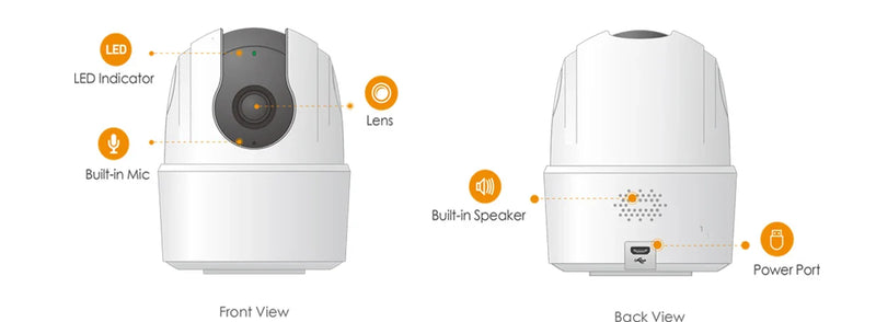 WiFi Indoor Camera for Pets