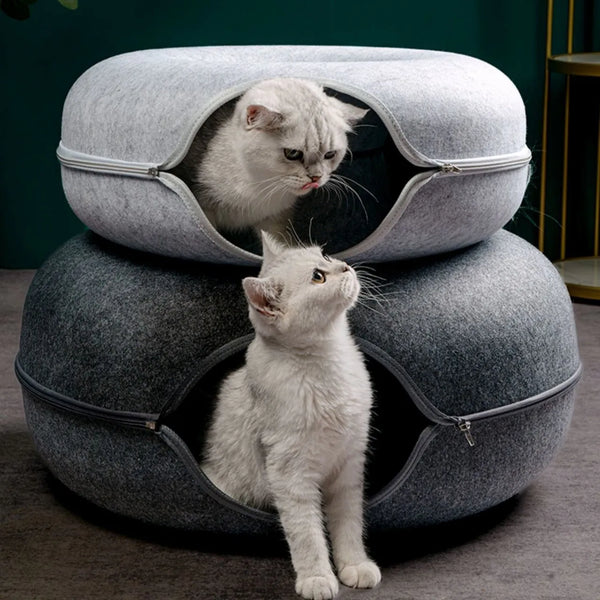 Donut Cat Bed Interactive Cats House