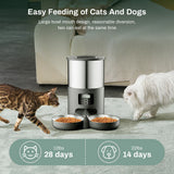 4L Automatic Pet  Smart Dispenser For Cats And Dogs