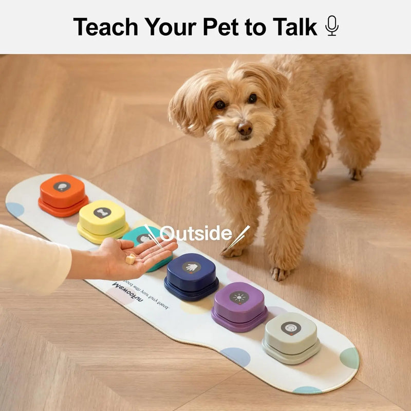 Voice Recording Button Pet Toys for Communication