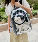 Pet Backpacks Breathable Portable Transparent  Bags