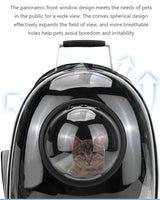 Pet Backpacks Breathable Portable Transparent  Bags