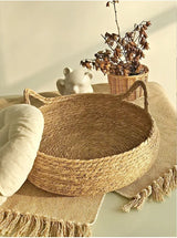 Pure hand-woven rattan cat nest