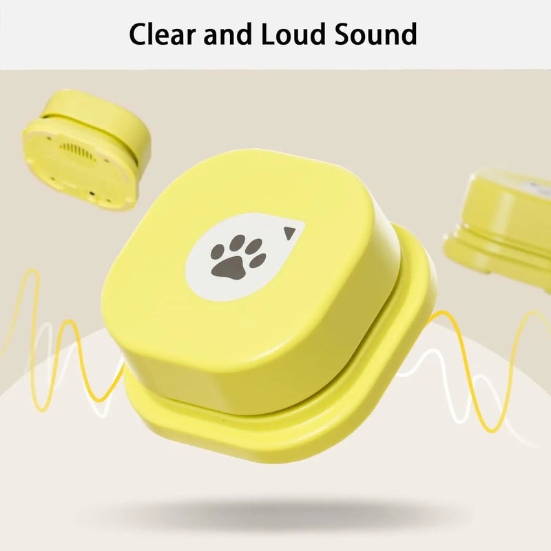 Voice Recording Button Pet Toys for Communication