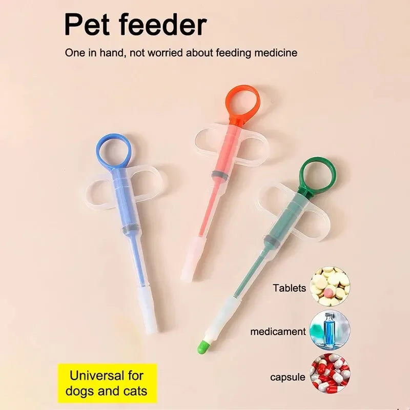 1PC Pet Propulsive Silicone Drug Feeder