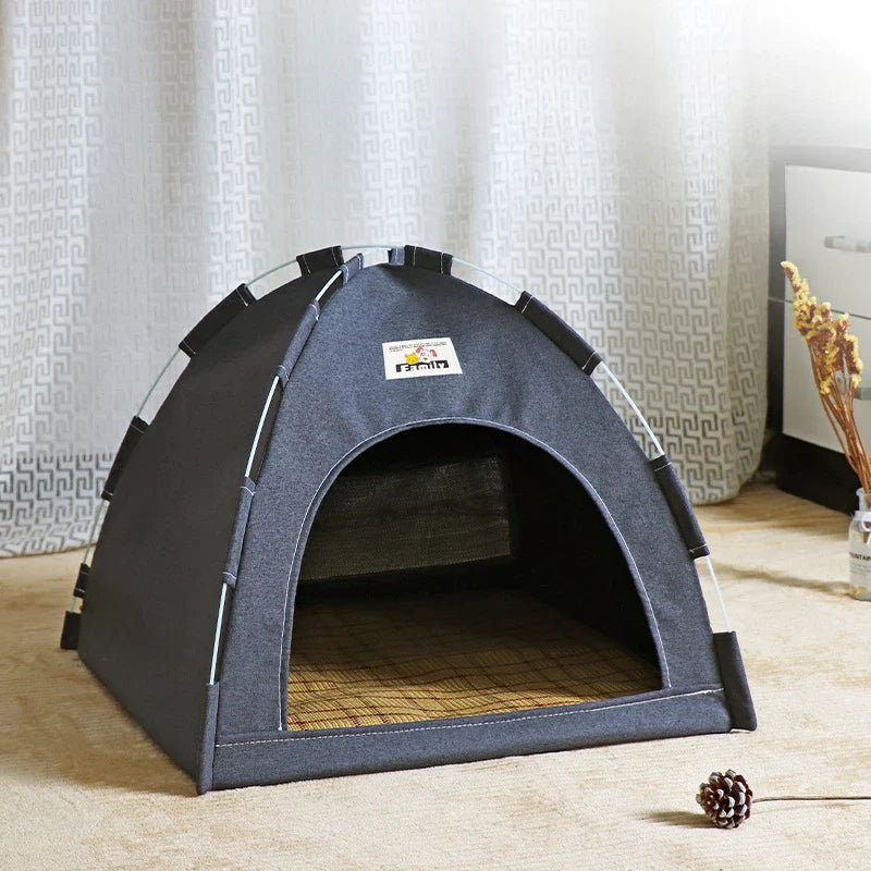 Foldable Cat House Pet Tent