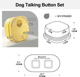 Voice Recording Button Pet Toys for Communication